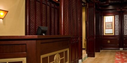 Glenn Rieder provides high end millwork and custom interior finishings for Harrah’s Horseshoe Casino including walnut wall paneling to elaborate gold and silver leafed grills.