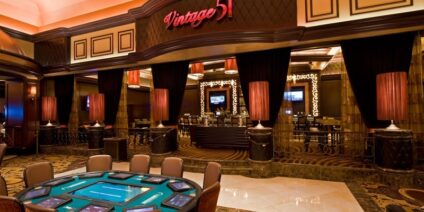 Glenn Rieder provides high end millwork and custom interior finishings for Harrah’s Horseshoe Casino including walnut wall paneling to elaborate gold and silver leafed grills.