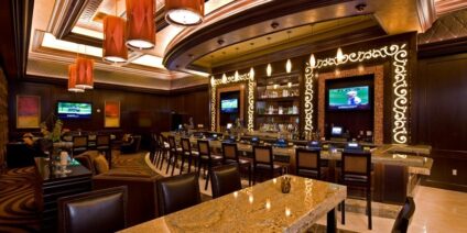 Glenn Rieder provides high end millwork and custom interior finishings for Harrah’s Horseshoe Casino including walnut wall paneling to elaborate gold and silver leafed grills.