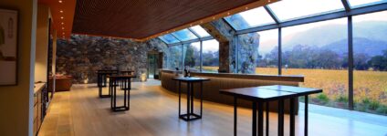 Glenn Rieder provided high end millwork and custom interior finishings for Stag’s Leap Wine Cellars