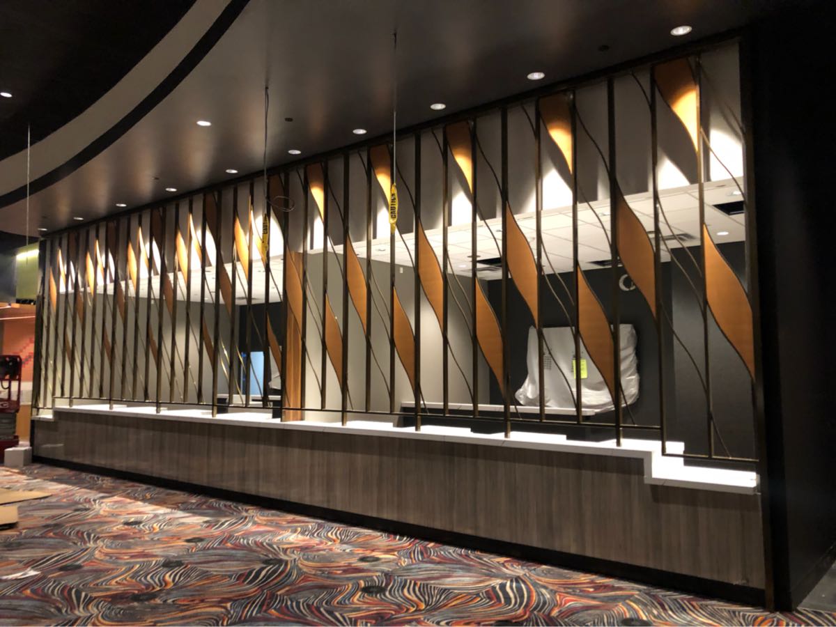 Glenn Rieder supplied all of the architectural millwork and metal fabrication for the Puyallup Casino.