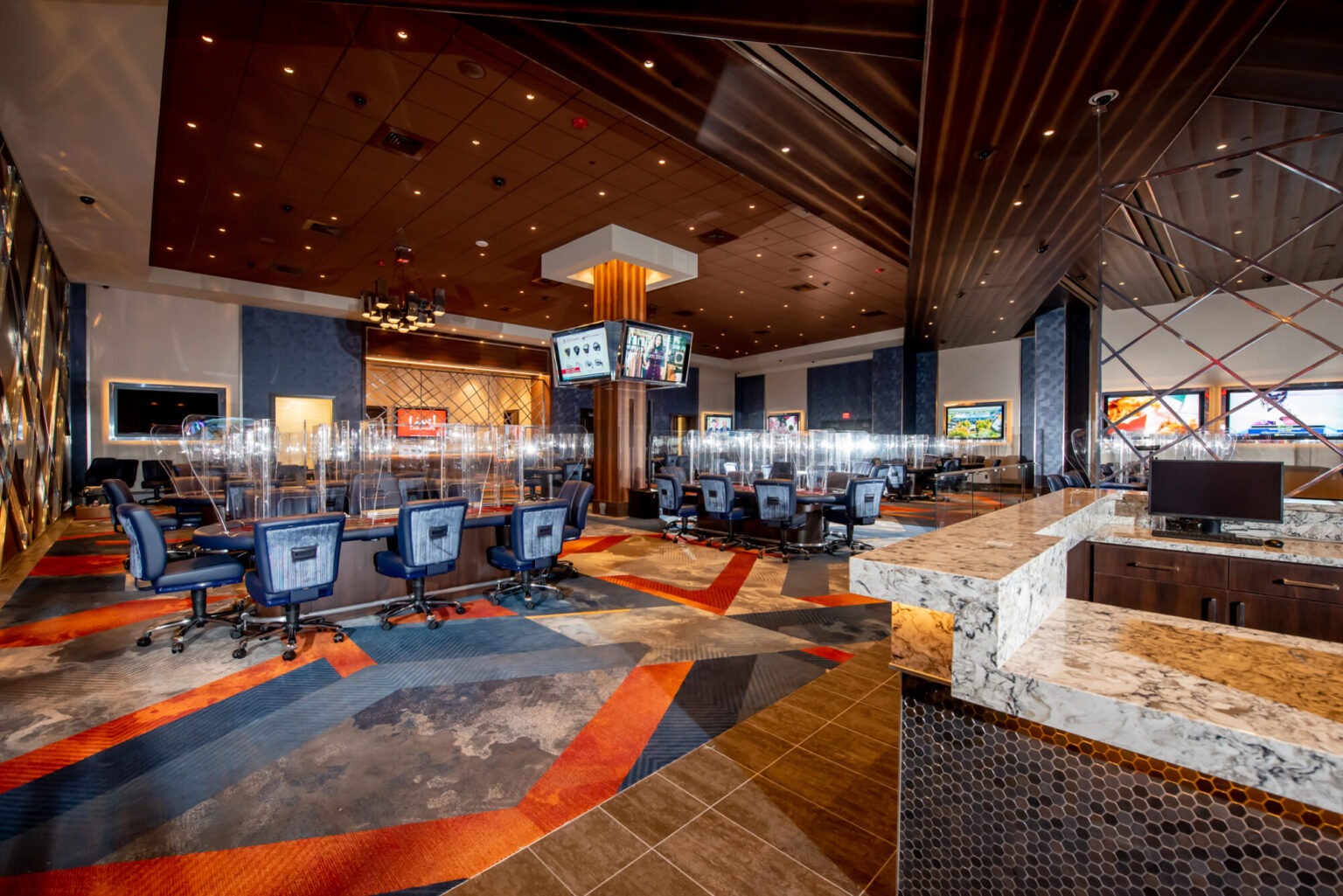 Philly Live Casino in Philadelphia PA used Glenn RIeder as their commercial interior contractor for the facility.