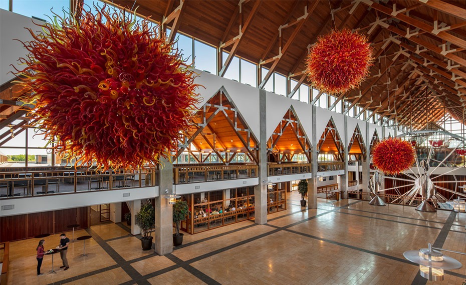 Acuity Corporate Headquarters expansion atrium